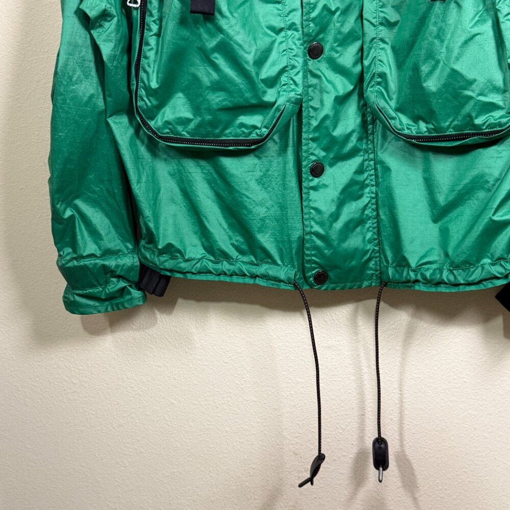 Burberry Jacket Nylon Brit "Maidleigh" parka Packaway Hood Showerproof coat 50XL - Picture 10 of 13